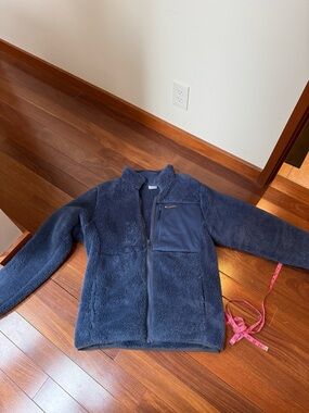 Columbia Kids Navy Blue Plush Puffer Jacket